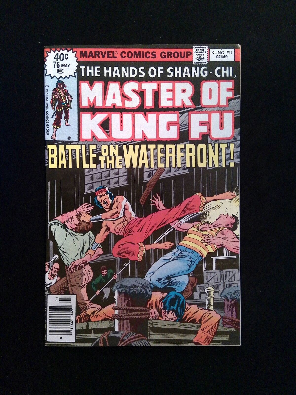 Master Of Kung Fu #76  Marvel Comics 1979 VF/NM Newsstand