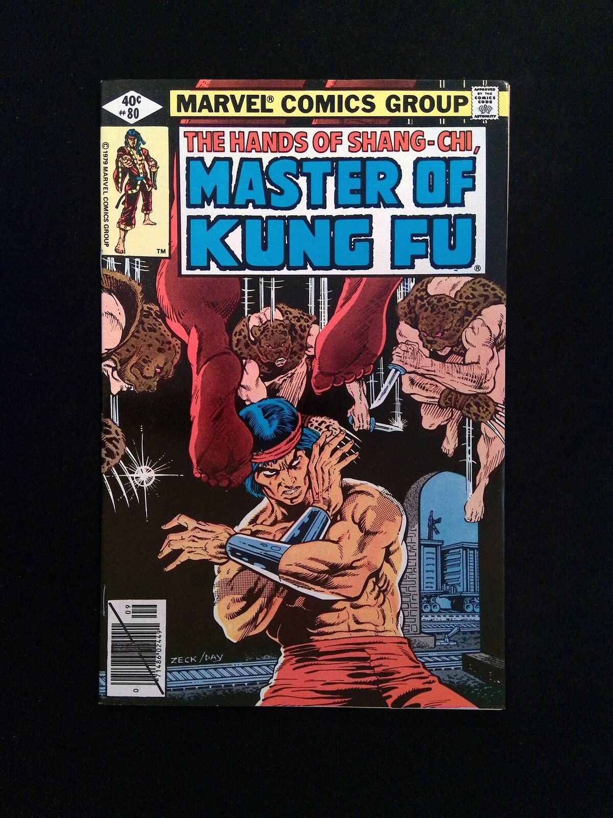 Master Of Kung Fu #80  Marvel Comics 1979 VF/NM Newsstand WHITMAN VARIANT