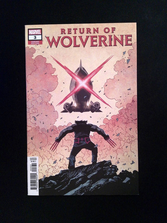 Return of Wolverine #3C  MARVEL Comics 2019 NM  COVER VARIANT