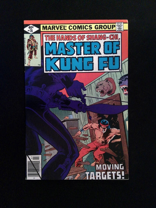 Master Of Kung Fu #78  Marvel Comics 1979 VF+ Newsstand WHITMAN VARIANT