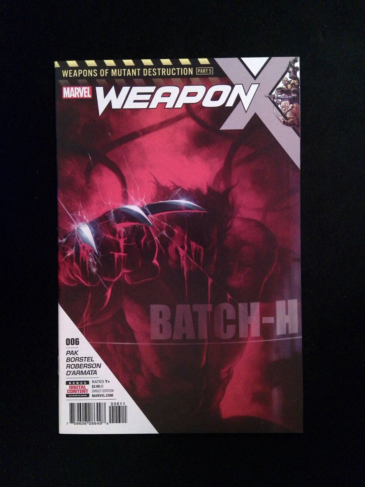 Weapon #6  MARVEL Comics 2017 NM