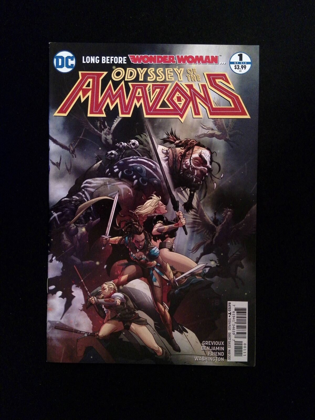 Odyssey  of  the  Amazons #1  DC Comics 2017 VF/NM