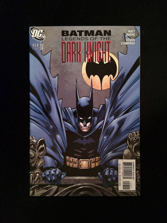 Batman Legends Of The Dark Knight #213  DC Comics 2007 NM