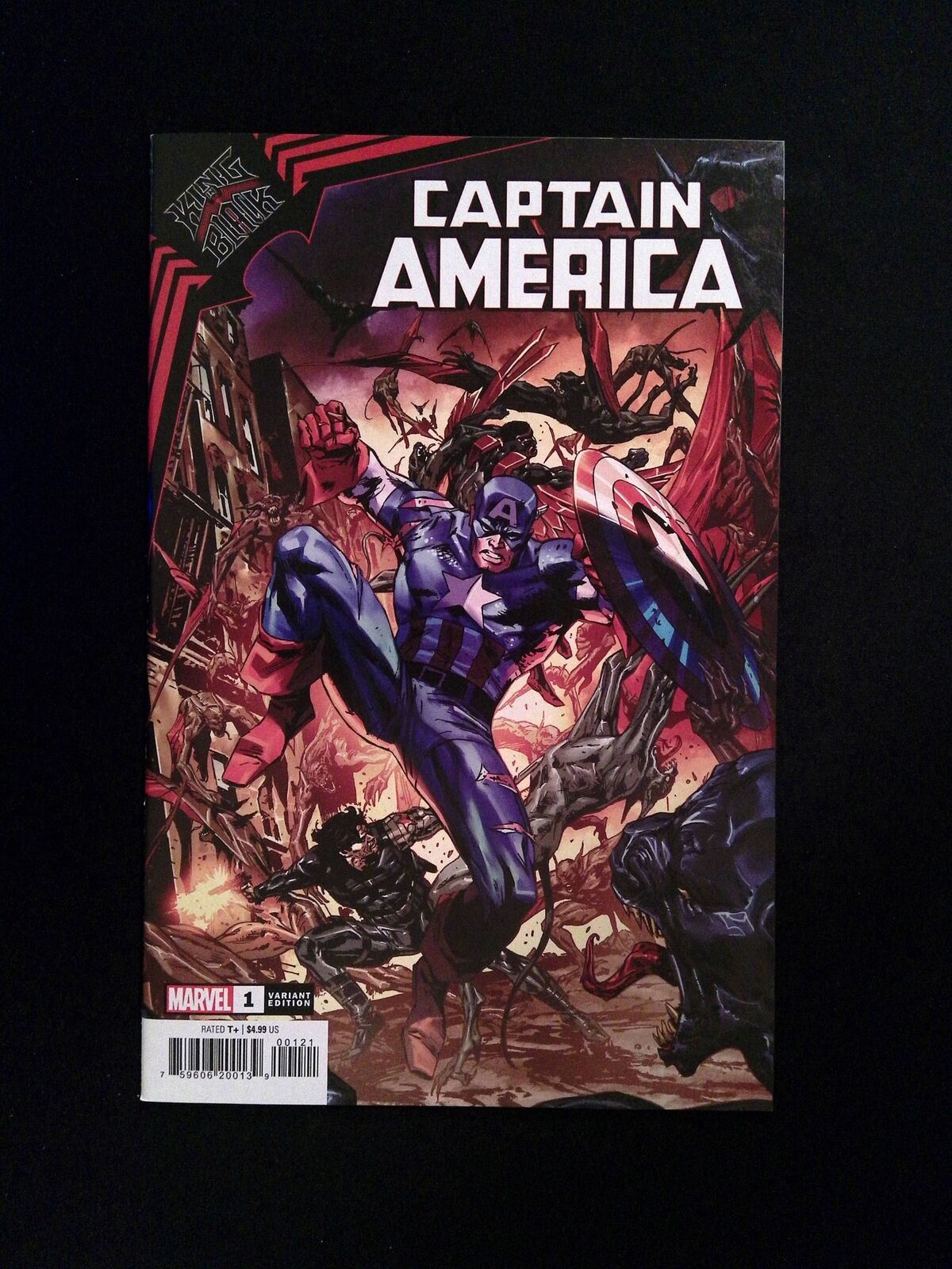 King in Black Captain America #1B  Marvel Comics 2021 NM  Guice Variant