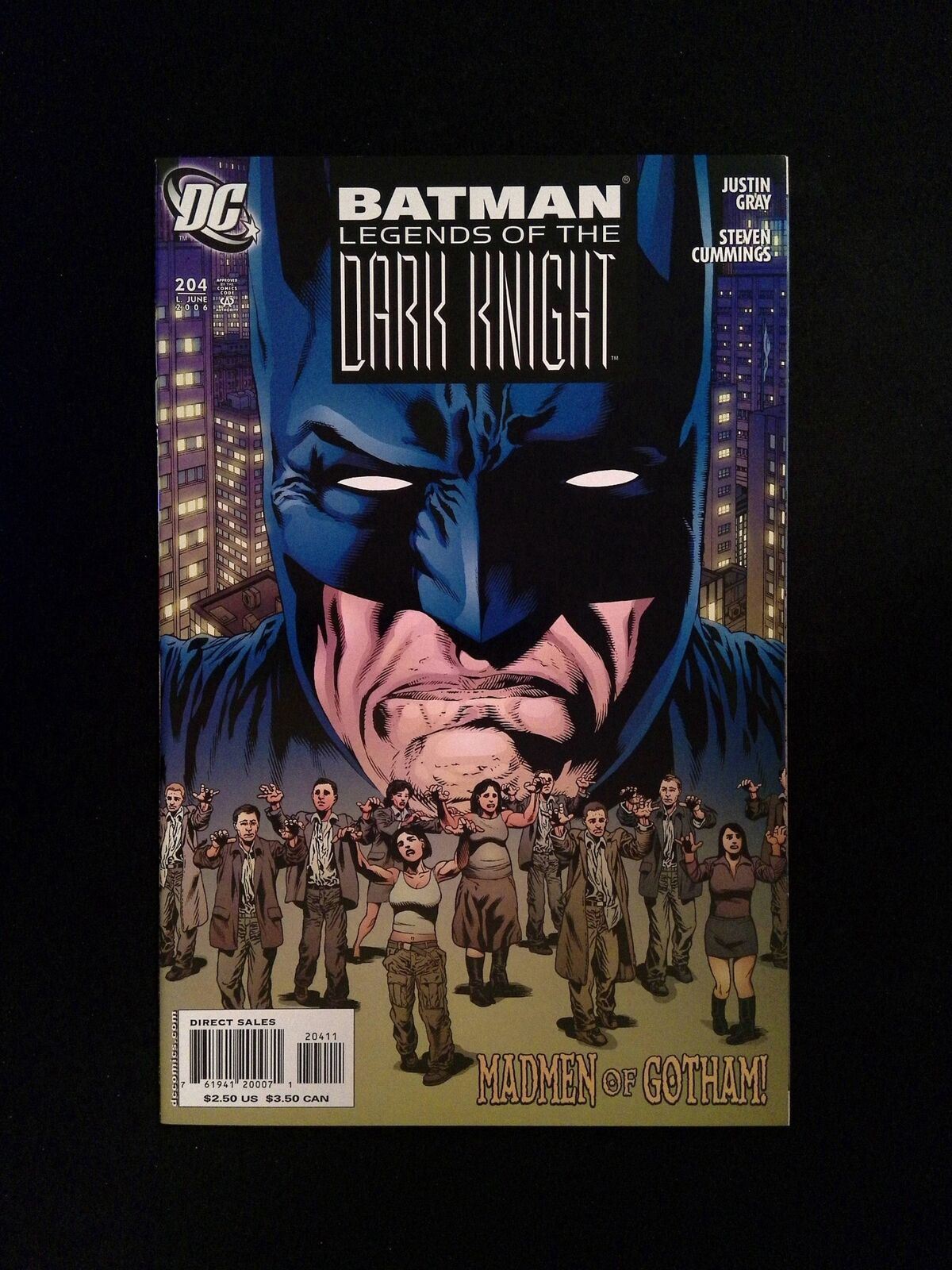 Batman Legends Of The Dark Knight #204  DC Comics 2006 NM