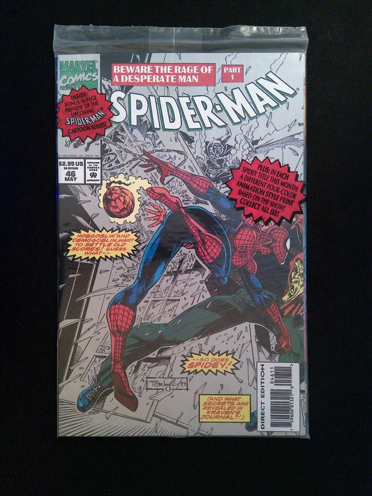 Spider-Man #46P  MARVEL Comics 1994 NM  VARIANT COVER