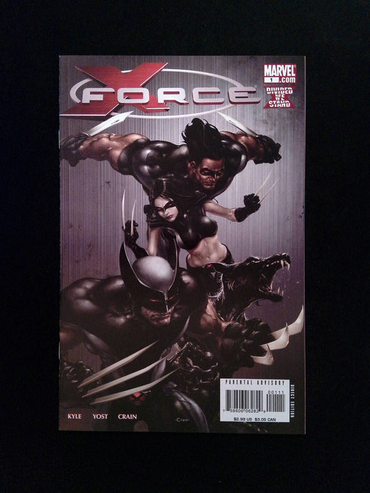 X-Force #1 (3RD SERIES) MARVEL Comics 2008 VF+