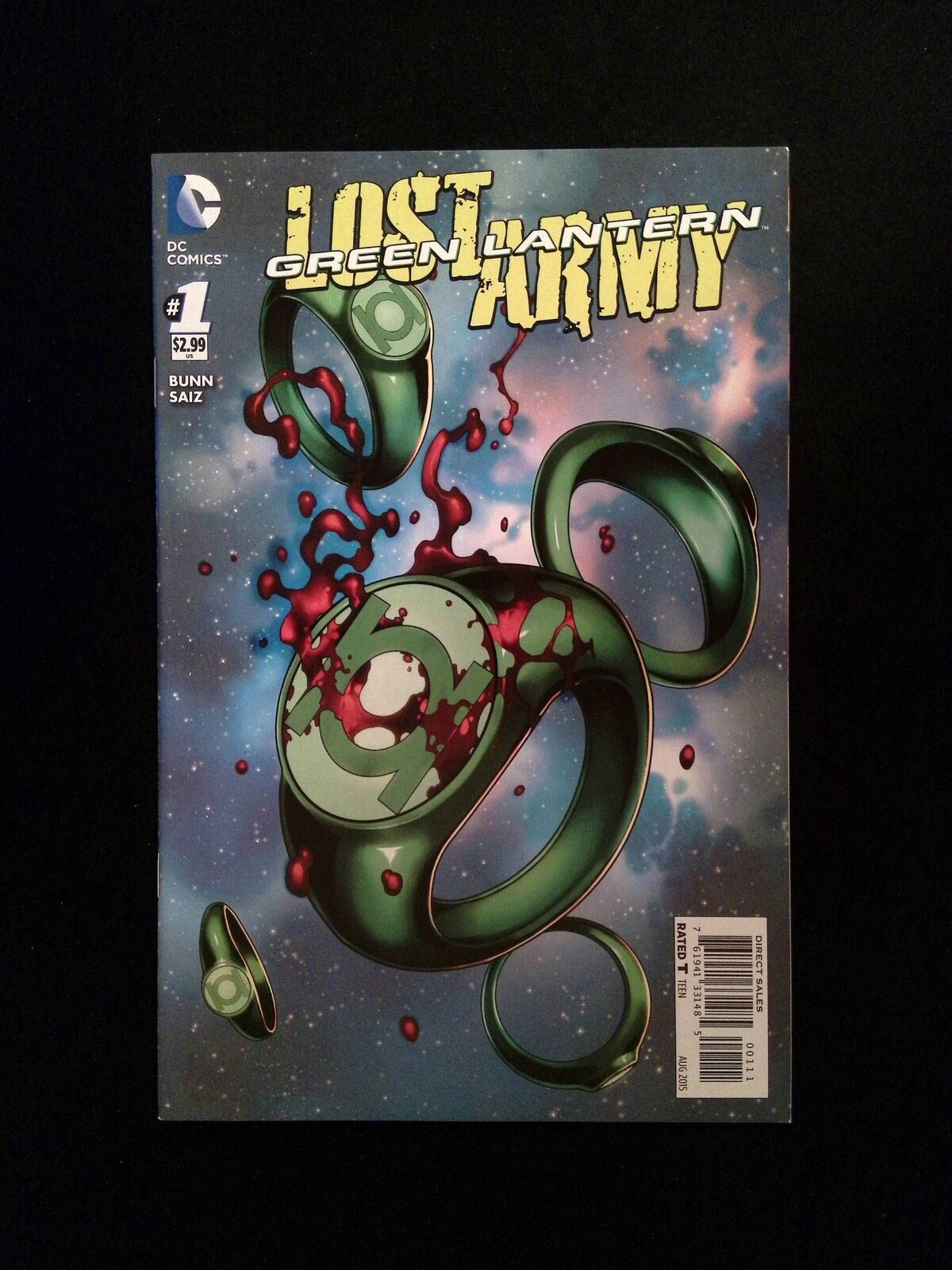 Green Lantern The Lost Army #1  DC Comics 2015 NM  SAIZ VARIANT