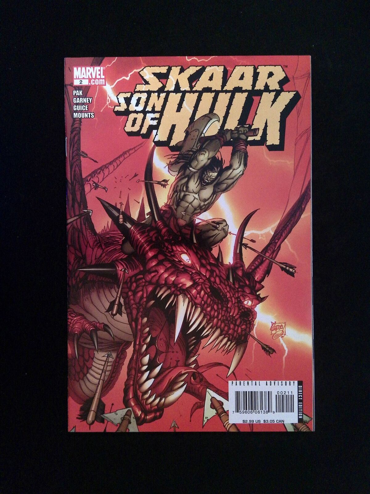 Skaar Son of Hulk #2  MARVEL Comics 2008 NM