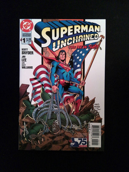 Superman Unchained #1I  DC Comics 2013 NM+  Limited 1/25 Variant