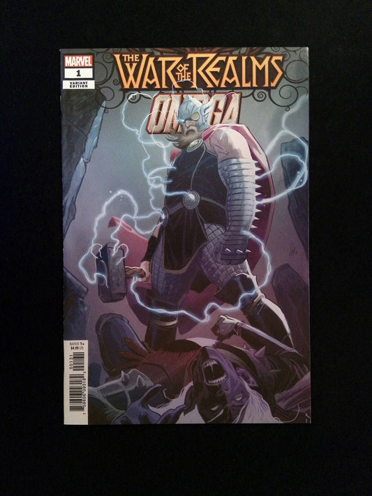 War of the Realms Omega #1C  MARVEL Comics 2019 NM-  GARNEY VARIANT