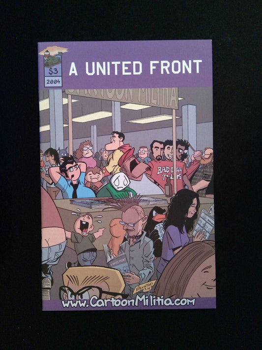 A United Front #2004  CARTOON MILITIA Comics 2004 VF/NM