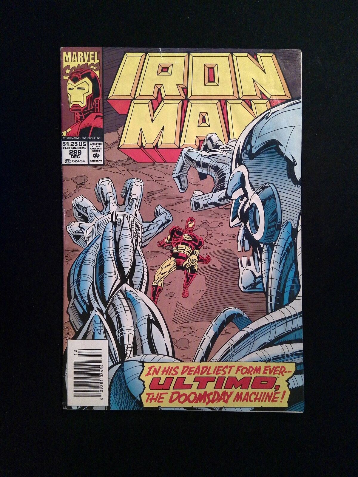 Iron Man #299  MARVEL Comics 1993 FN+ NEWSSTAND