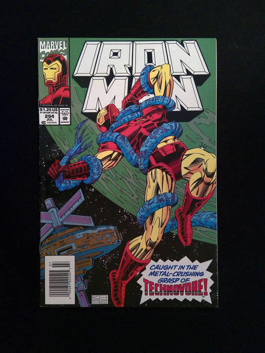 Iron Man #294  MARVEL Comics 1993 VF+ NEWSSTAND