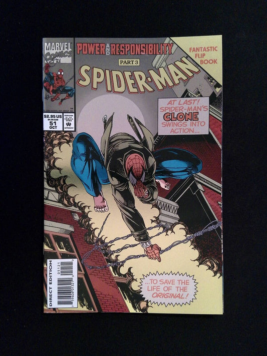 Spider-Man #51N  MARVEL Comics 1994 VF/NM  VARIANT COVER