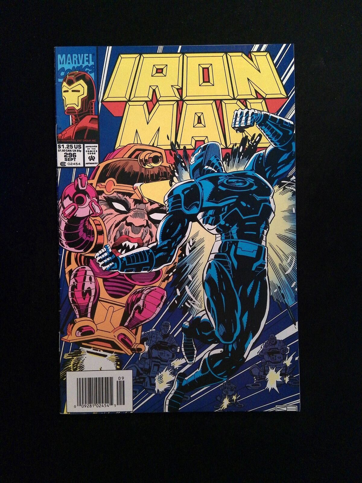 Iron Man #296  MARVEL Comics 1993 VF NEWSSTAND