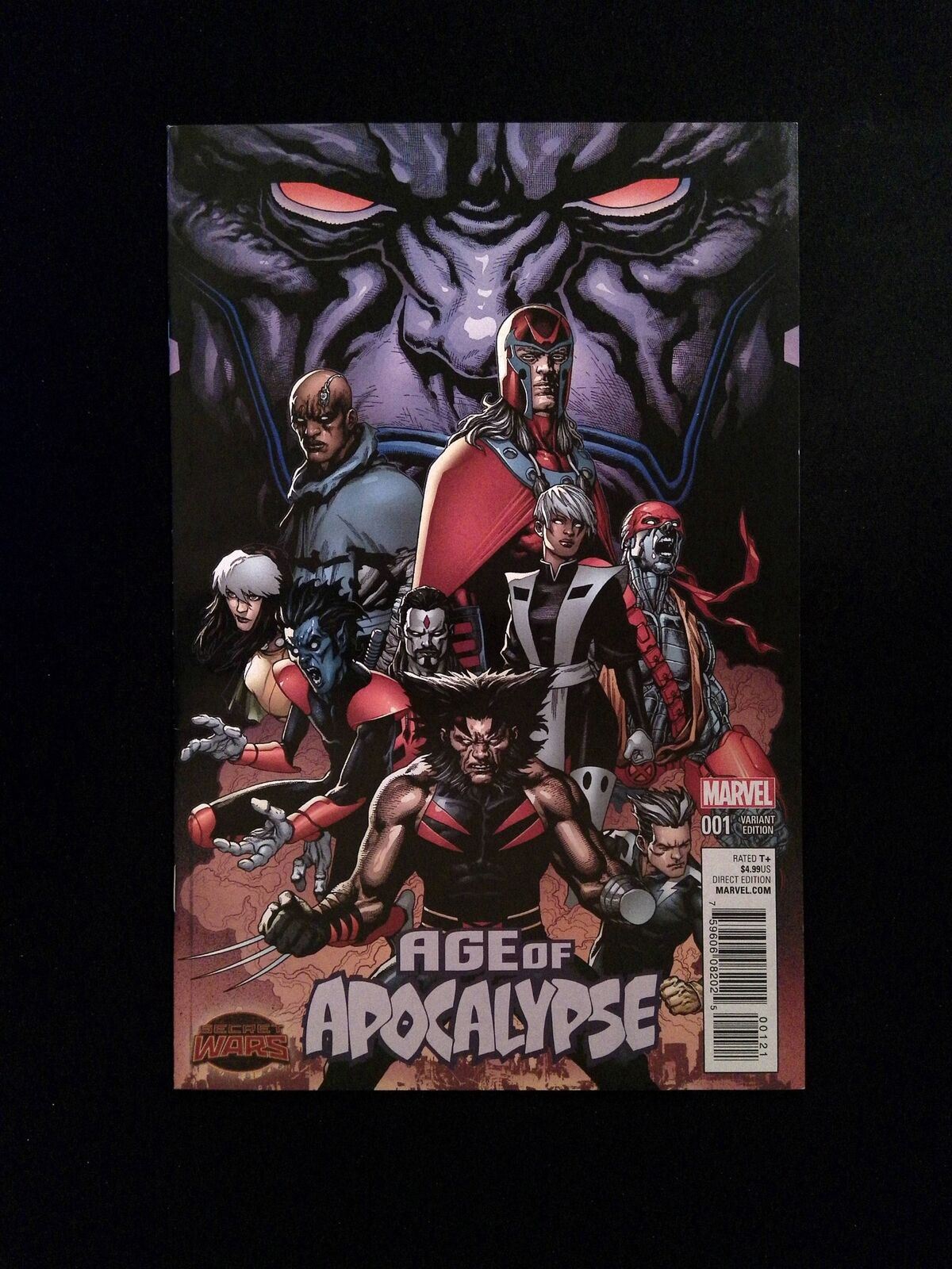 Age Apocalypse Secret Wars #1B  MARVEL Comics 2015 VF/NM  CLARKE VARIANT