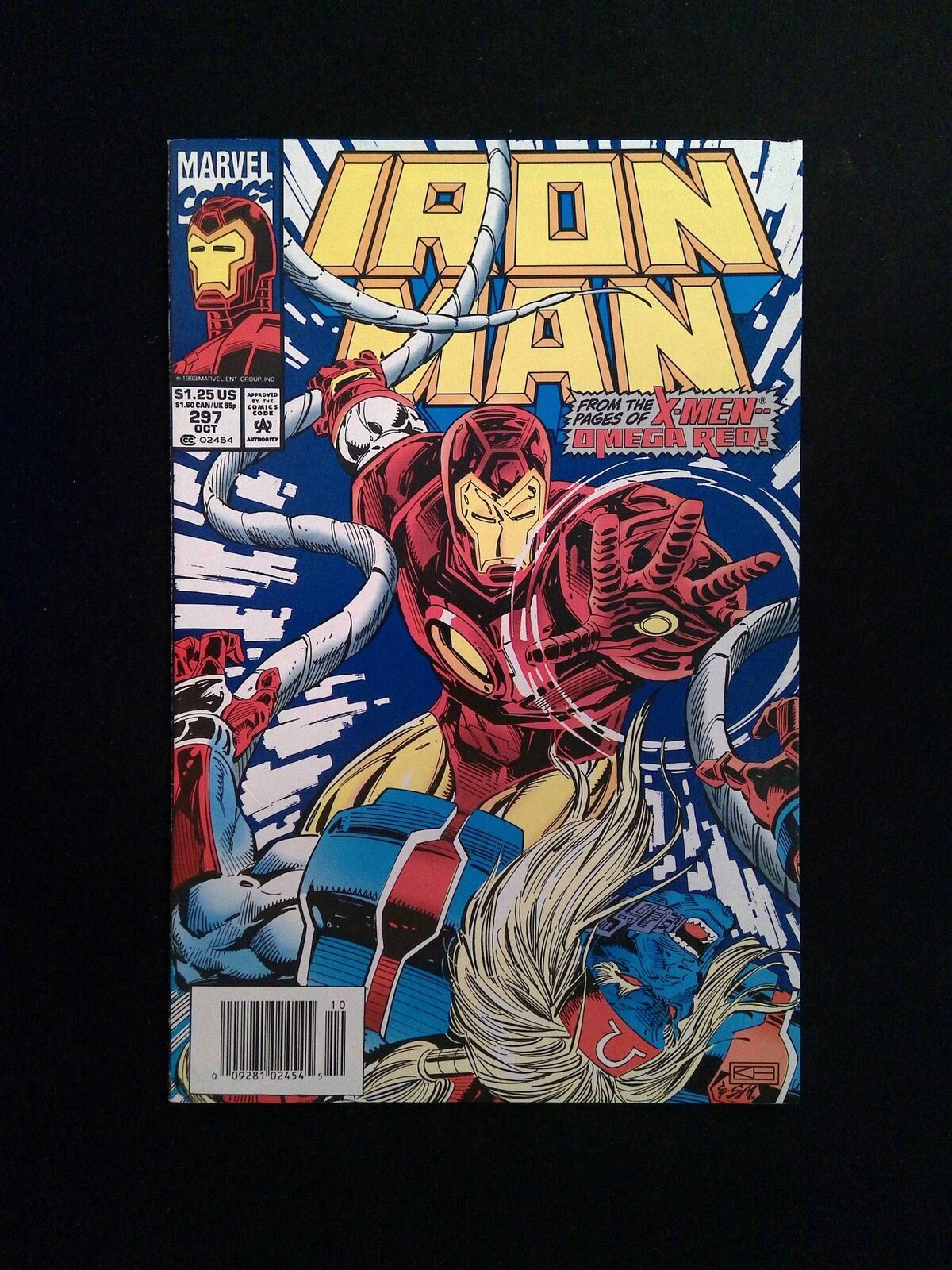 Iron Man #297  MARVEL Comics 1993 VF NEWSSTAND