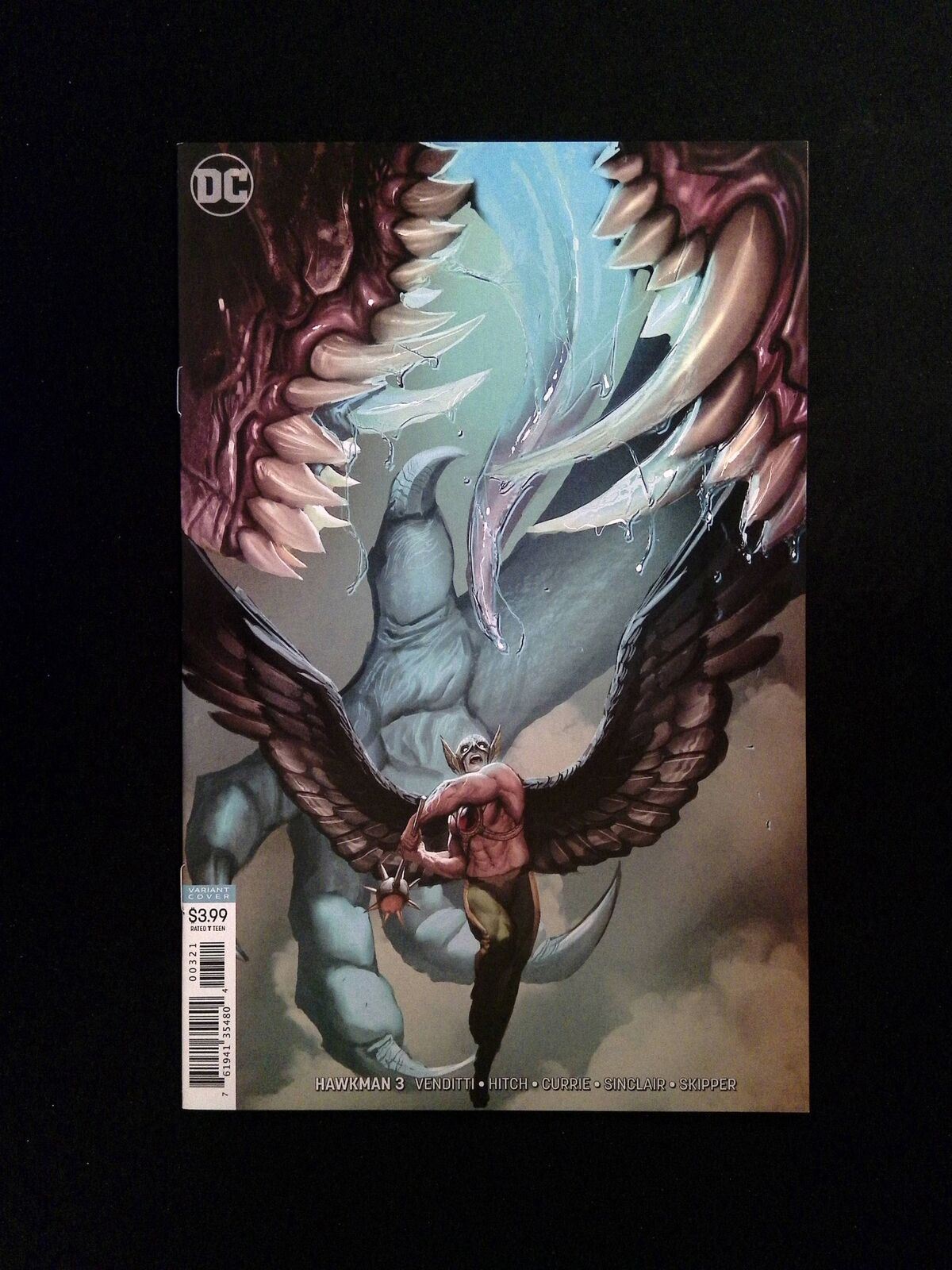 Hawkman #3B  DC Comics 2002 NM  SEIJO VARIANT