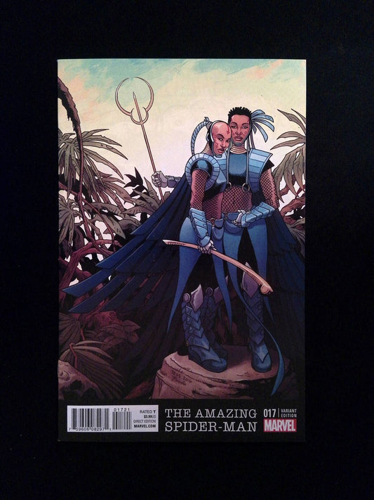Amazing Spider-Man #17B (4TH SERIES) MARVEL Comics 2016 NM-  FOWLER VARIANT