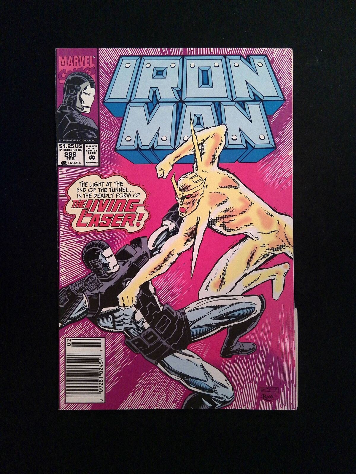 Iron Man #289  MARVEL Comics 1993 VF+ NEWSSTAND