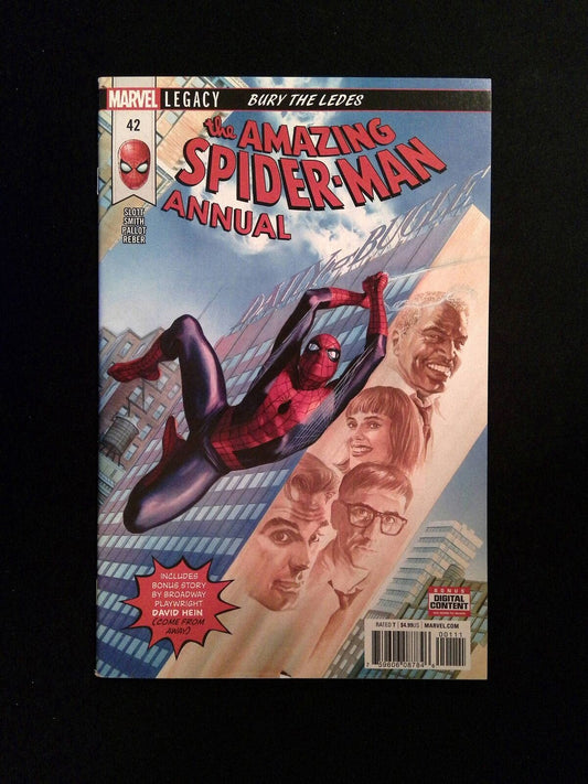 Amazing Spider-Man Annual #42 (5TH SREIES) MARVEL Comics 2018 VF+