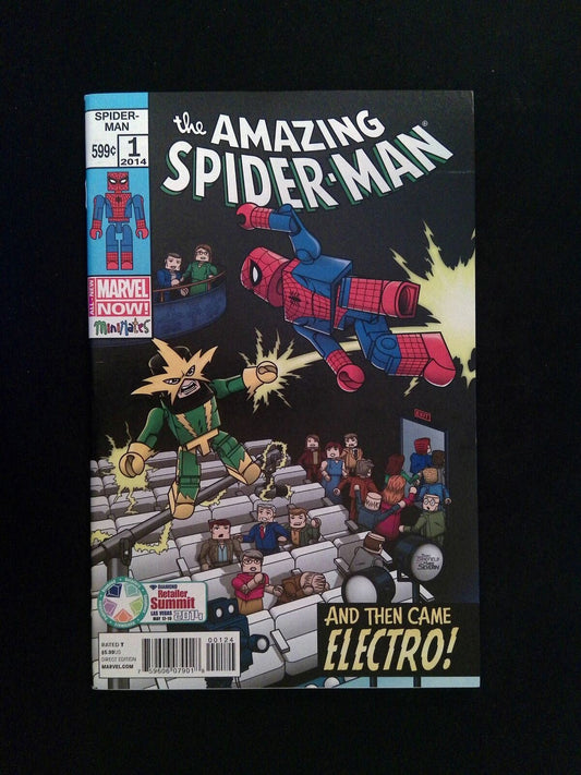 Amazing Spider-Man  #1J (3RD SERIES) MARVEL Comics 2014 NM-  VARIANT COVER