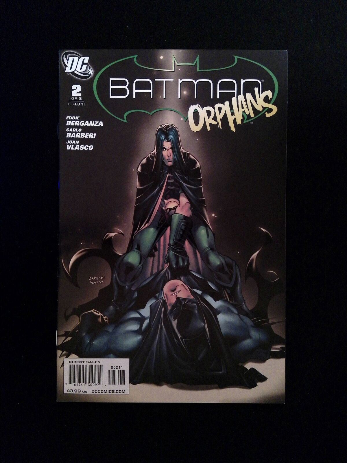 Batman Orphans #2  DC Comics 2011 VF+