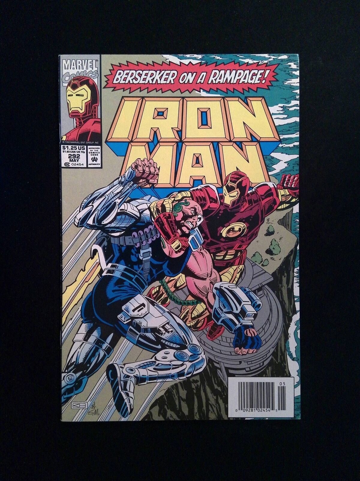 Iron Man #292  MARVEL Comics 1993 VF+ NEWSSTAND