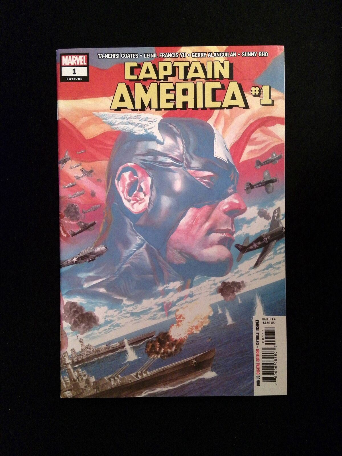 Captain America #1 (9th Series) Marvel Comics 2018 NM