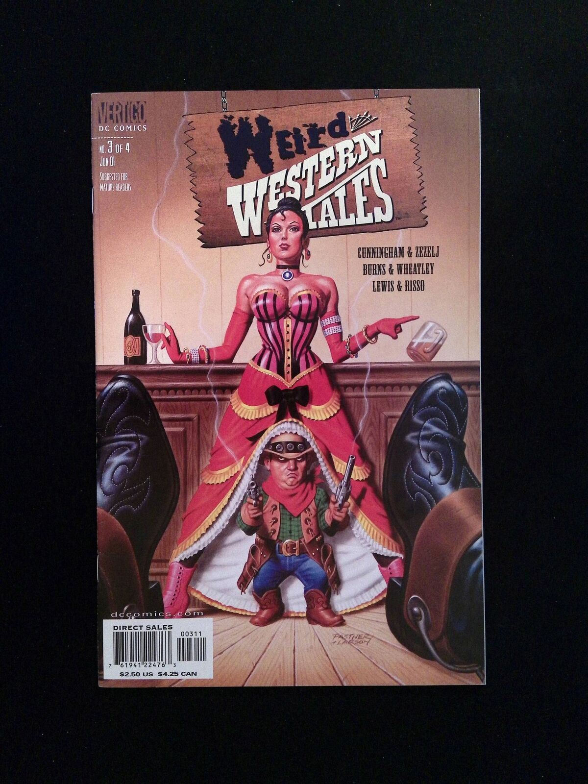 Weird Western Tales #3 (2ND SERIES) DC/VERTIGO Comics 2001 VF/NM