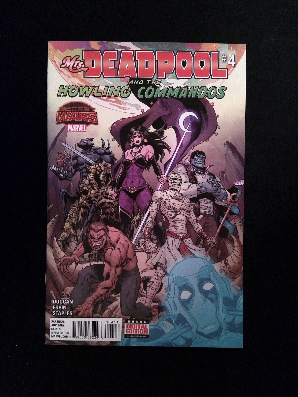 Mrs. Deadpool and the Howling Commandos #4  MARVEL Comics 2015 NM