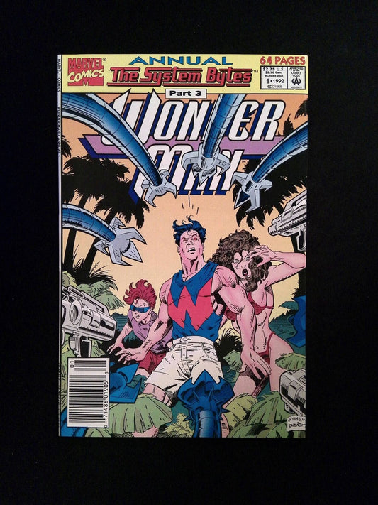 Wonder Man Annual #1  MARVEL Comics 1992 VF/NM NEWSSTAND