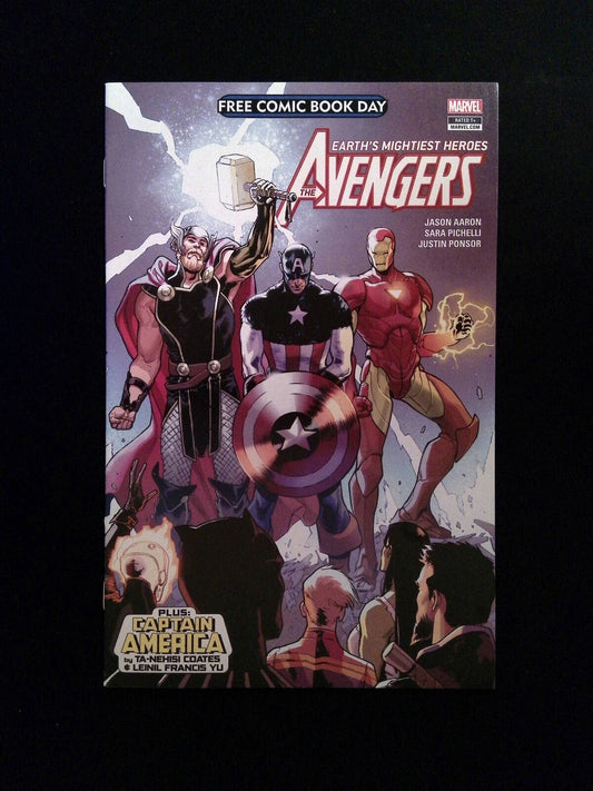 Avengers Captain America FCBD #0  MARVEL Comics 2018 NM