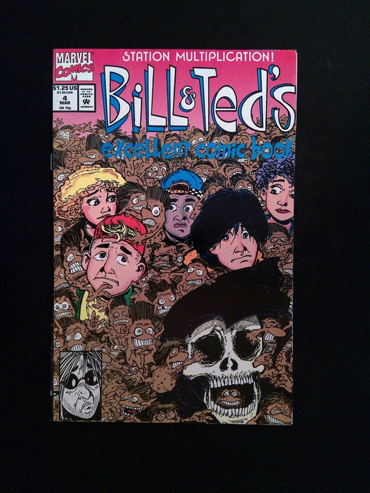 Bill and Ted's Excellent Comic Book #4  MARVEL Comics 1992 VF-