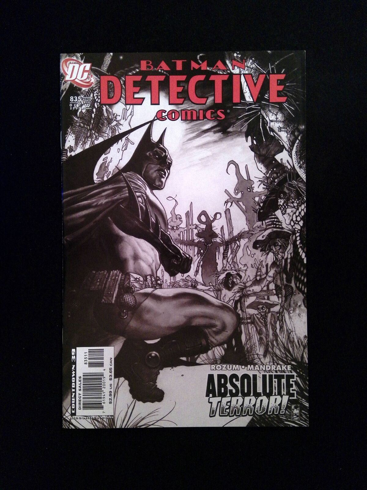 Detective Comics #835  DC Comics 2007 NM