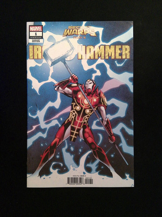 Secret Warps Iron Hammer Annual #1B  MARVEL Comics 2019 NM-  PACHECO VARIANT