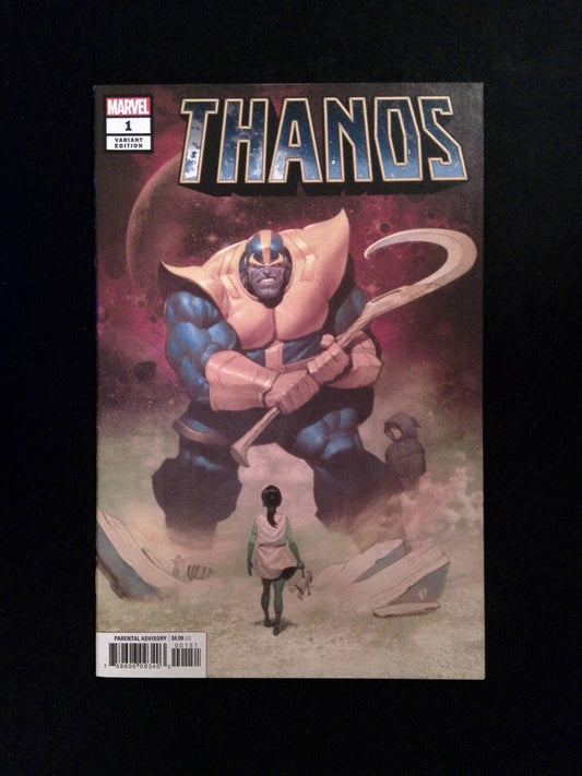 Thanos #1E  Marvel Comics 2019 NM-  Olivetti Variant