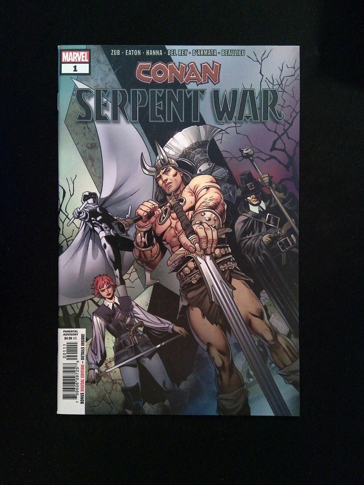 Conan Serpent War #1 (5THSERIE) MARVEL Comics 2020 NM-