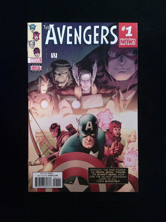 Avengers #1.1 (6TH SERIES) MARVEL Comics 2017 VF/NM