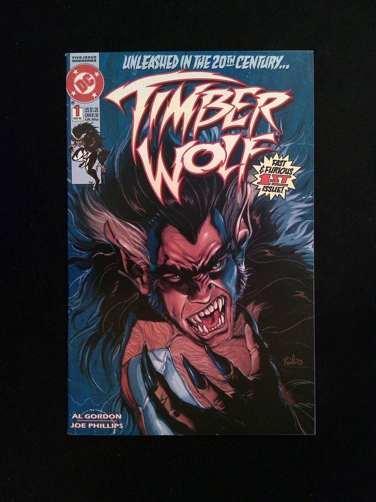 Timber Wolf #1  DC Comics 1992 VF+