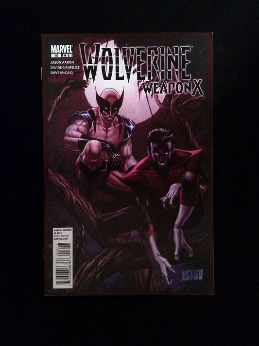 Wolverine Weapon X #16  Marvel Comics 2010 NM-