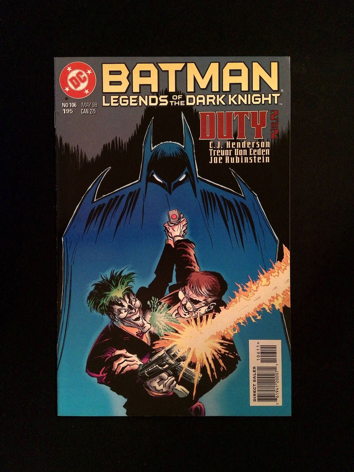 Batman Legends Of The Dark Knight #106  DC Comics 1998 VF/NM