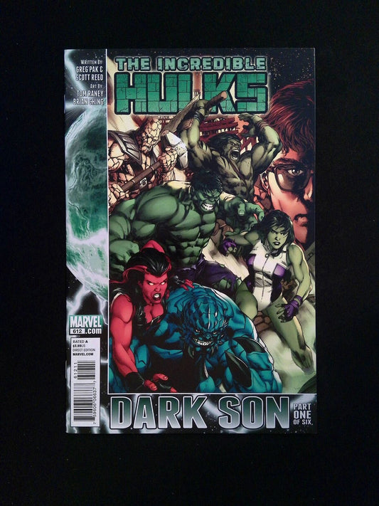 Incredible Hulks #612  MARVEL Comics 2010 VF/NM
