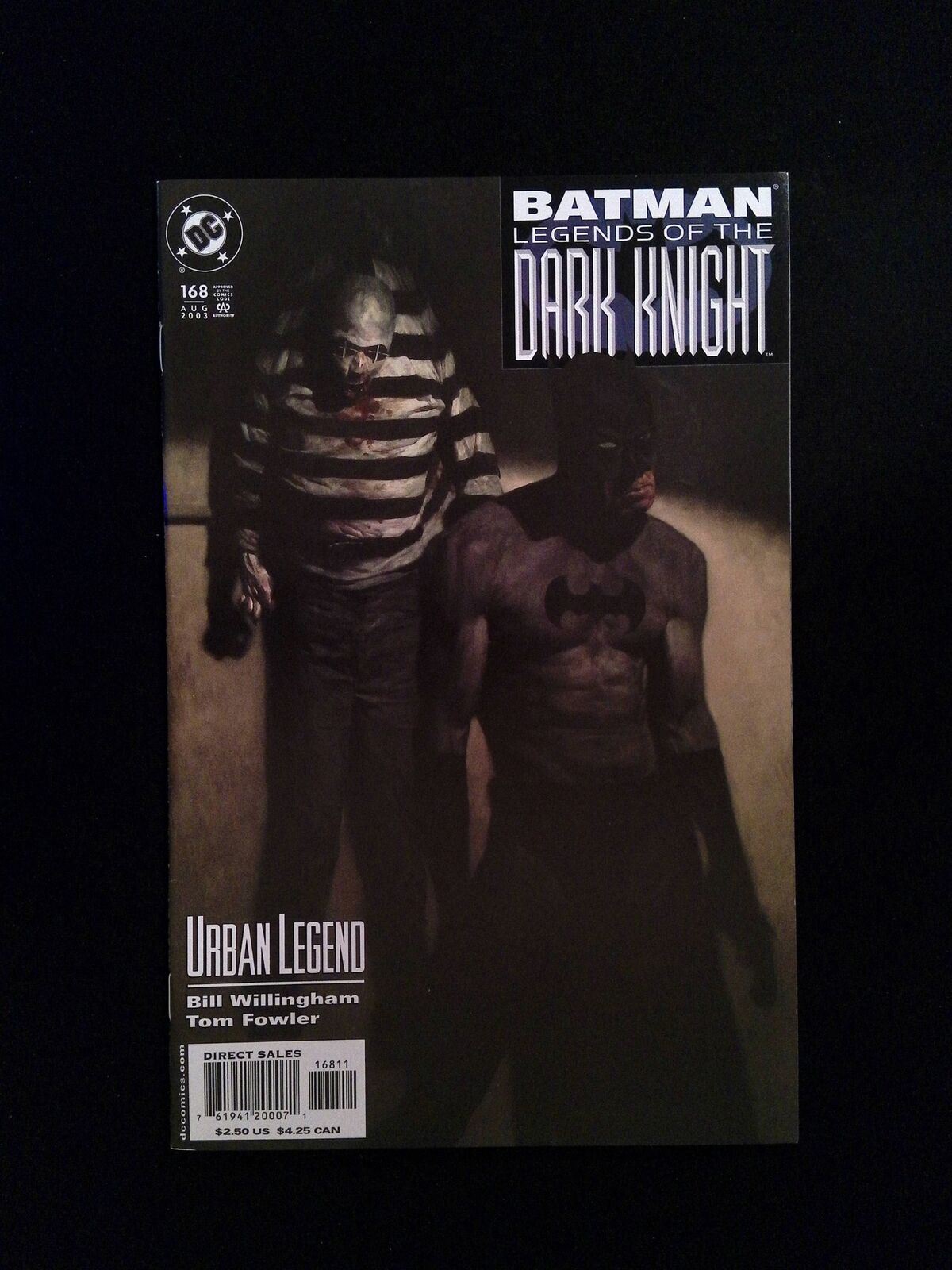 Batman Legends Of The Dark Knight #168  DC Comics 2003 VF/NM