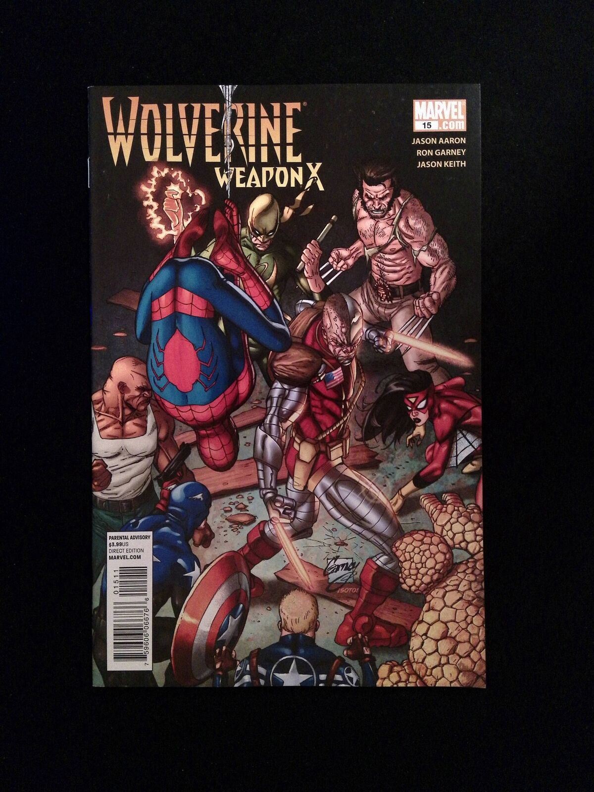 Wolverine Weapon X #15  Marvel Comics 2010 NM-