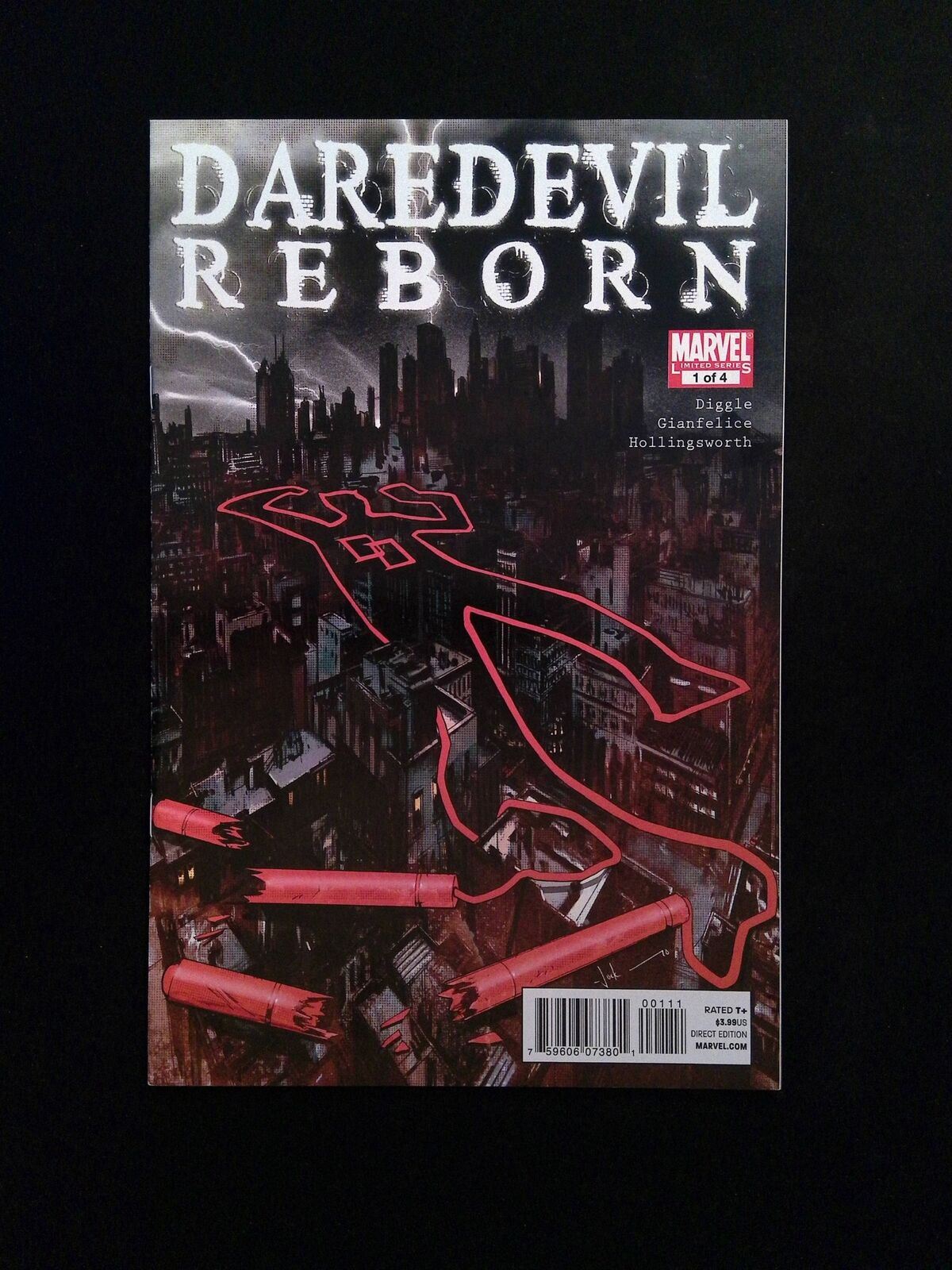 Daredevil Reborn #1  MARVEL Comics 2011 NM-