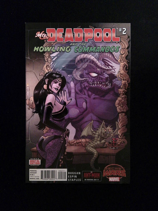 Mrs. Deadpool and the Howling Commandos #2  MARVEL Comics 2015 NM