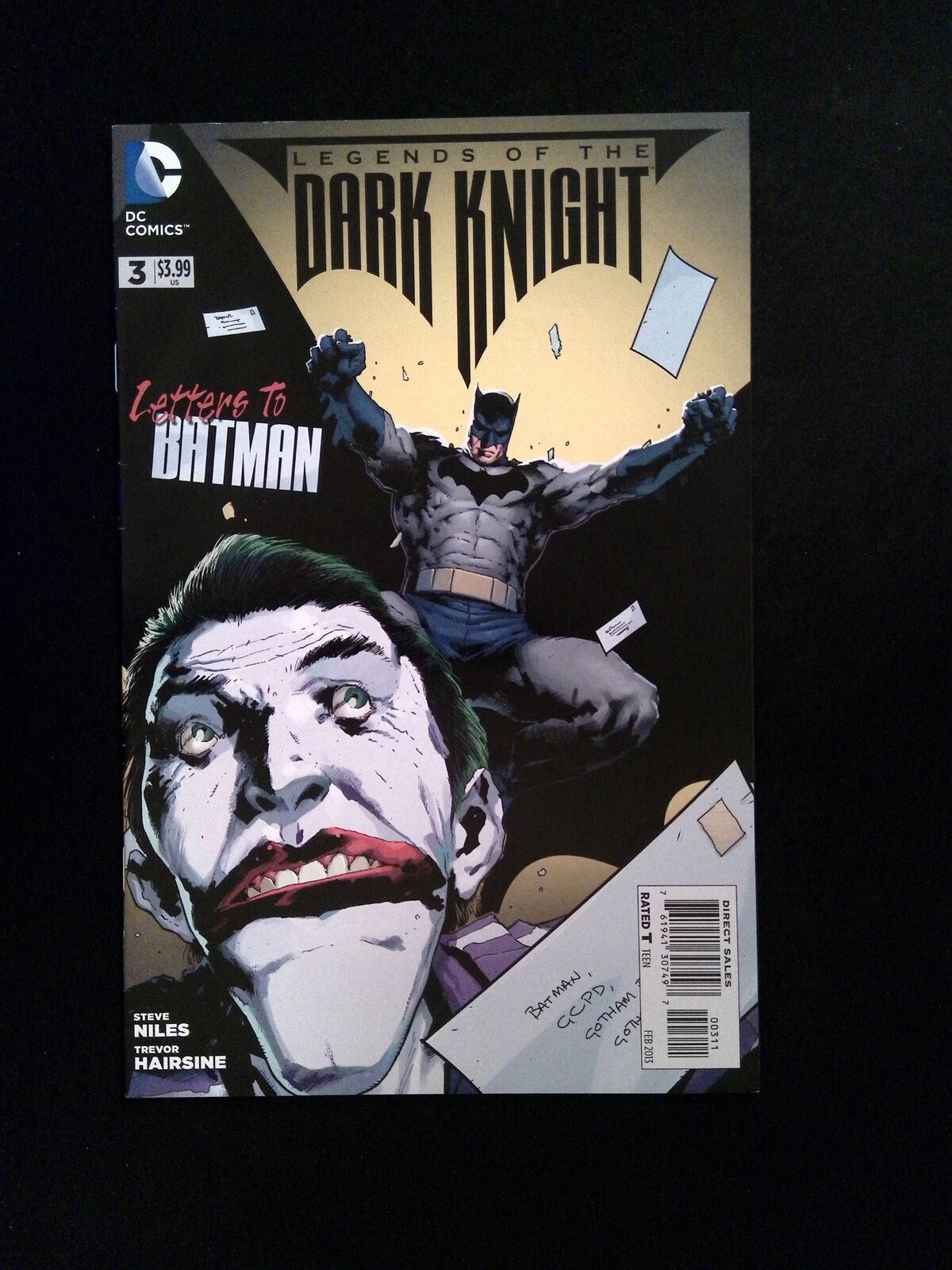 Legends of the Dark Knight #3  DC Comics 2013 VF+