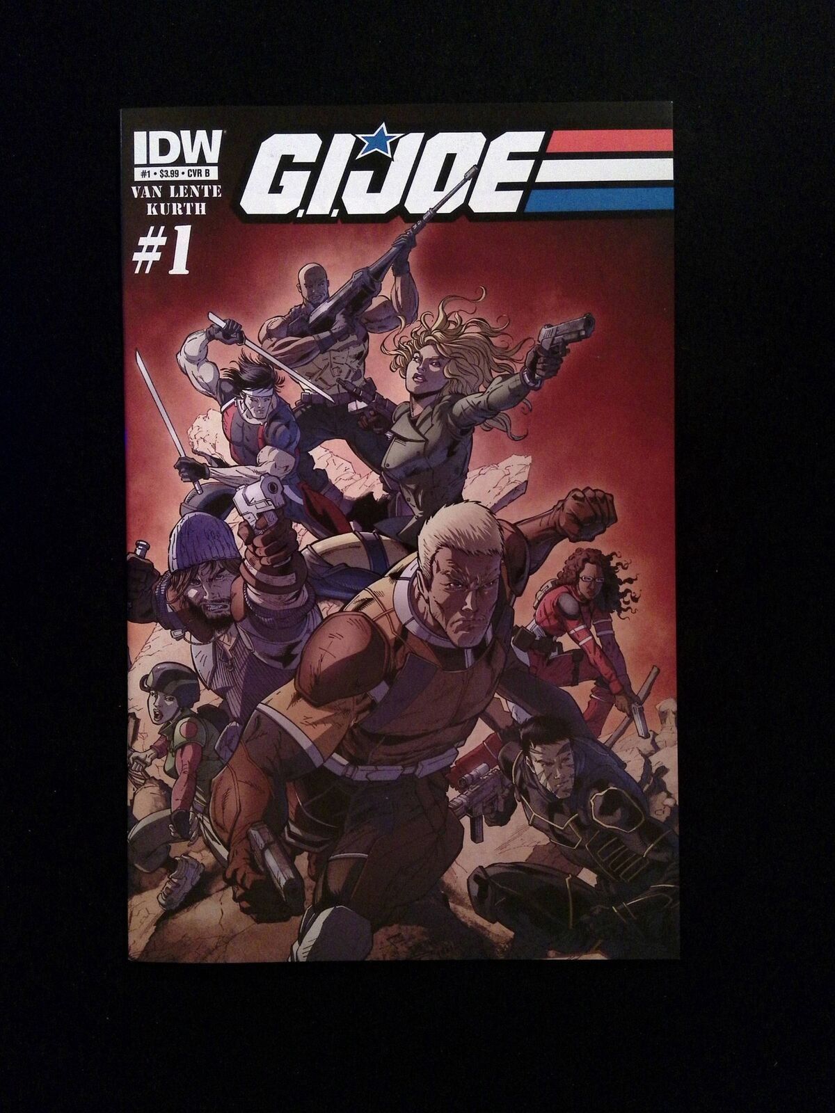 GI Joe #1B  IDW Comics 2013 NM  KURTH,VAN, VARIANT